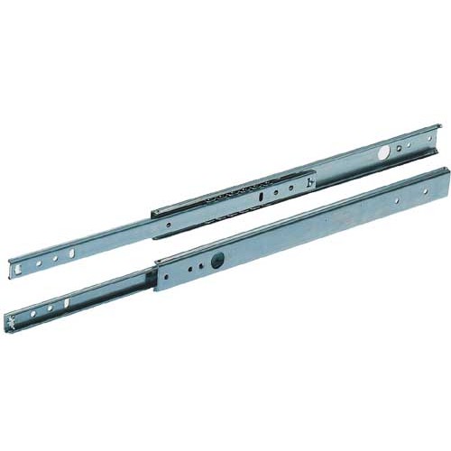 405mm Drawer Runners - Single Extension - 27mm Groove